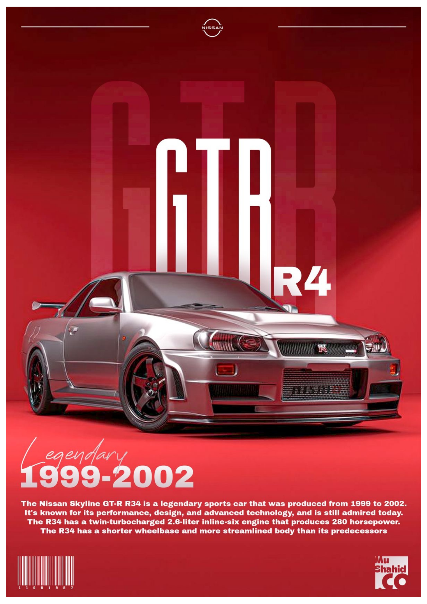 GTR R4 | CLASSIC POSTERS #02 | CAR POSTERS